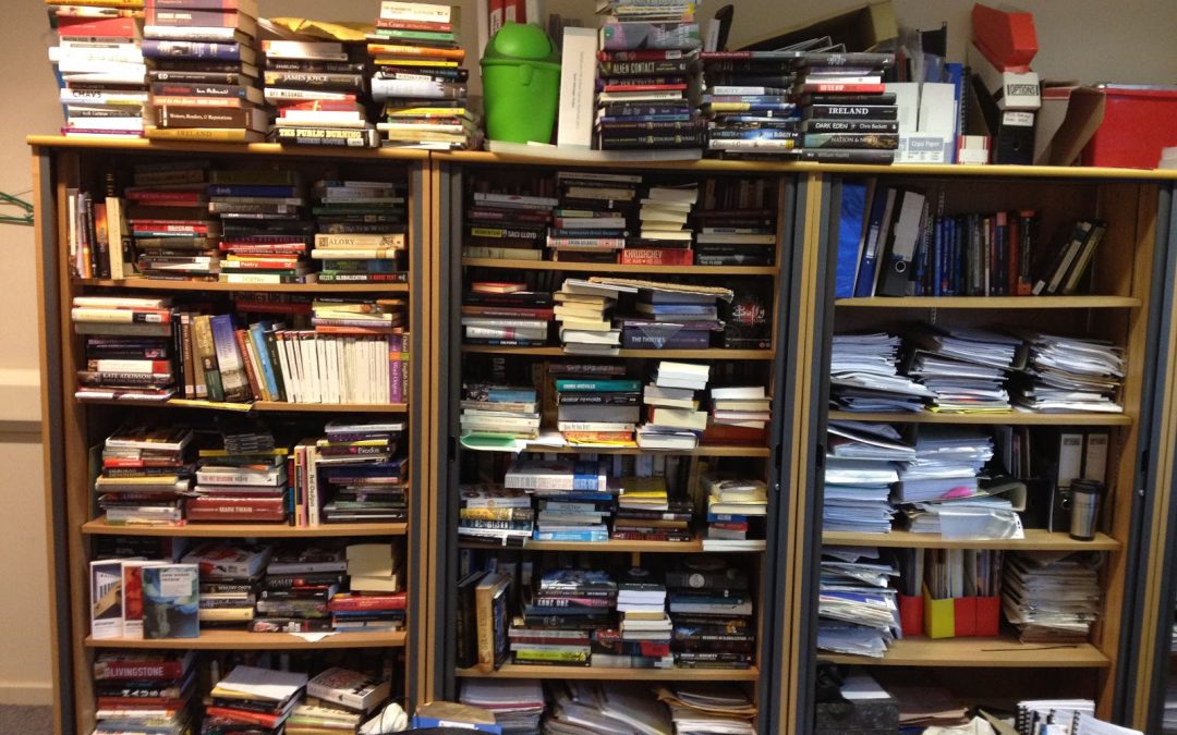 Where should I store all the exercise books?