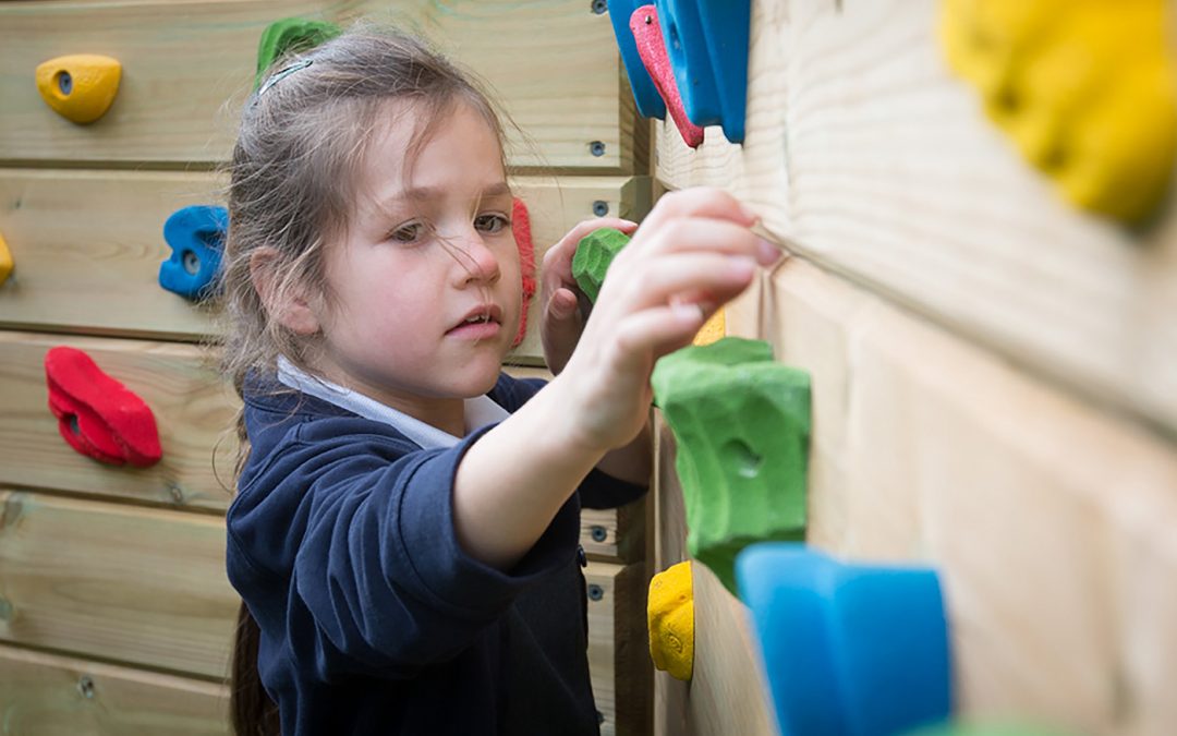 Why a climbing wall in school would be a great idea!
